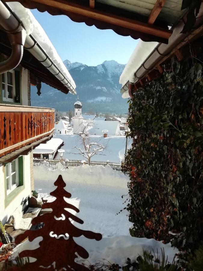 Haus Holler Apartment Wallgau Luaran gambar